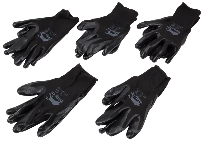 Bulloch Gladiator Arbejdshandsker nitril str. 9 - 5-pak