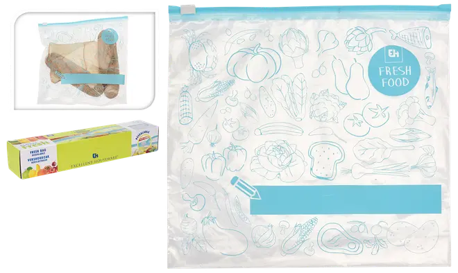 Blixtlåspåse 3 l 10 st