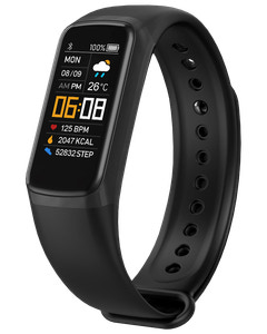 SINOX Fitnessarmbånd Android/iOS - sort