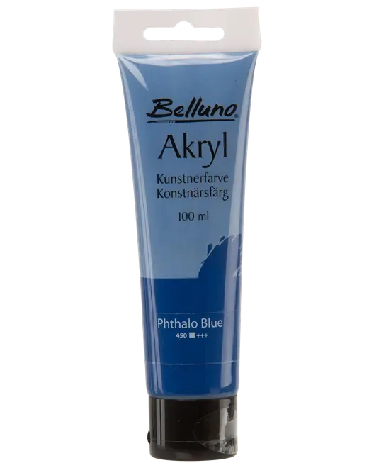 Akrylfärg phthalo blå 100 ml