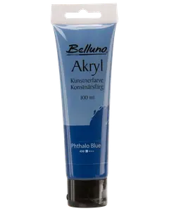 Belluno Akrylfarve 100 ml Phthalo blue