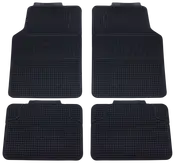 Bilmattor set gummi svart