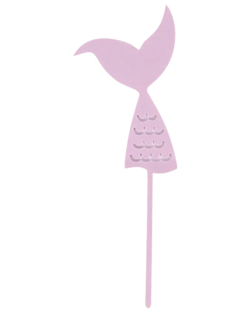 Cake topper - Sjöjungfru fena