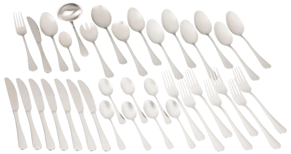 Bestiksæt 36 dele - mat