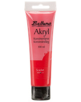 Belluno Akrylfarve 100 ml Scarlet