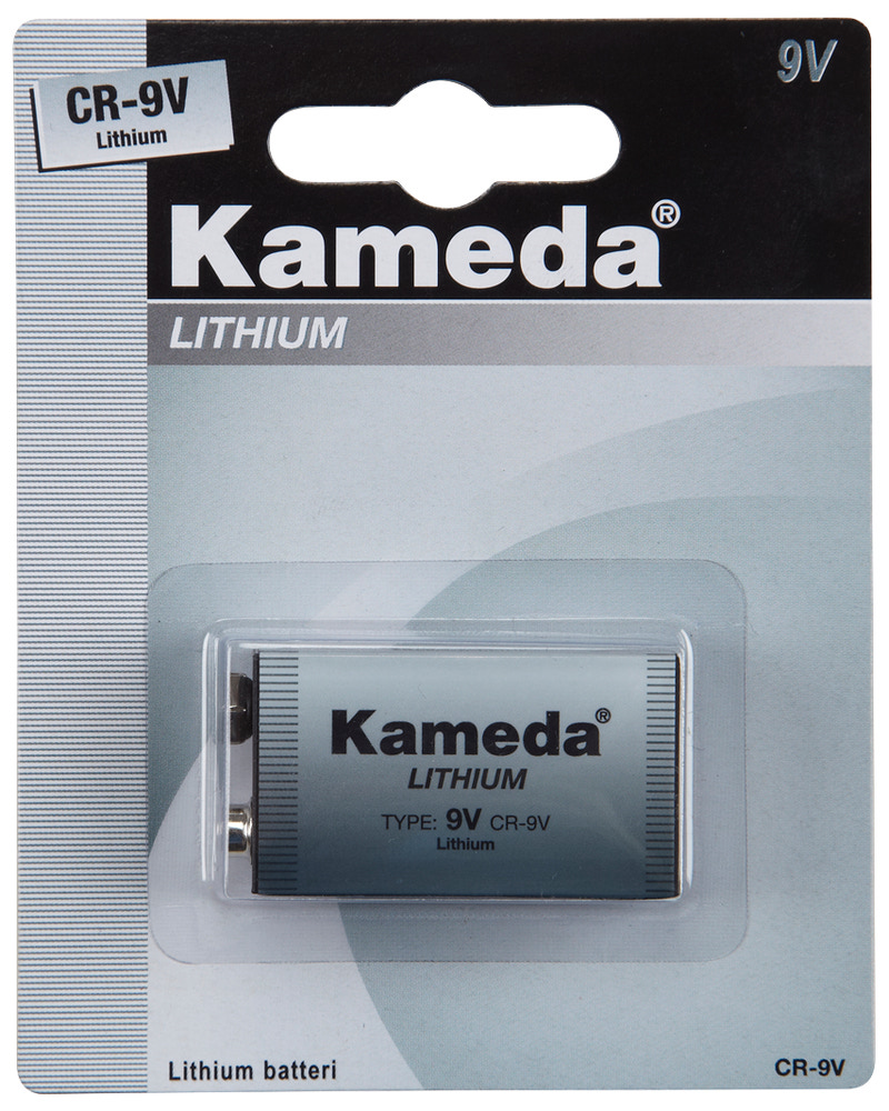 Kameda Lithium batteri - 9 V