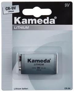 Kameda Lithium batteri - 9 V