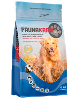 Faunakram hundfoder lamm 10 kg