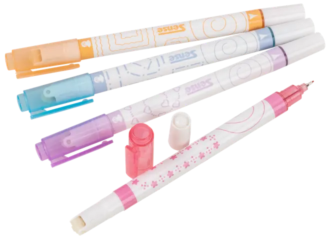 Sense Mønsterpenne 4-pak