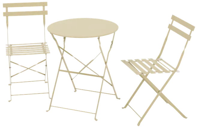 Caféset - Sandfärgat