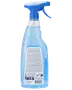 750 ml blå sprayflaske med ergonomisk udløser, gennemsigtig krop og detaljeret bagetiket. Velegnet til rengøringsmidler, let at holde og bruge til husholdningsopgaver.