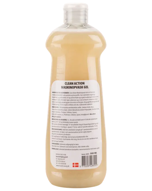 Clean Action Maskinopvaskegel - 500 ml