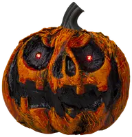 Halloween pumpa LED 21,5 cm 