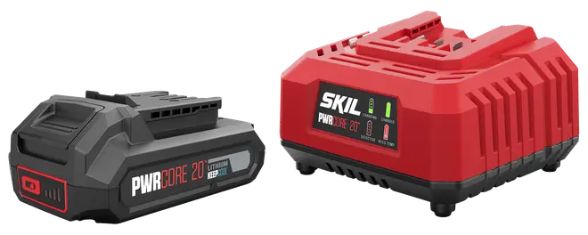 Batteri 2,5 Ah och 20V-laddare