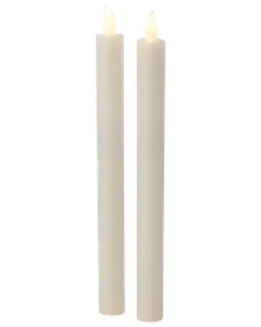 Led-ljus vax h 25 cm 2 st