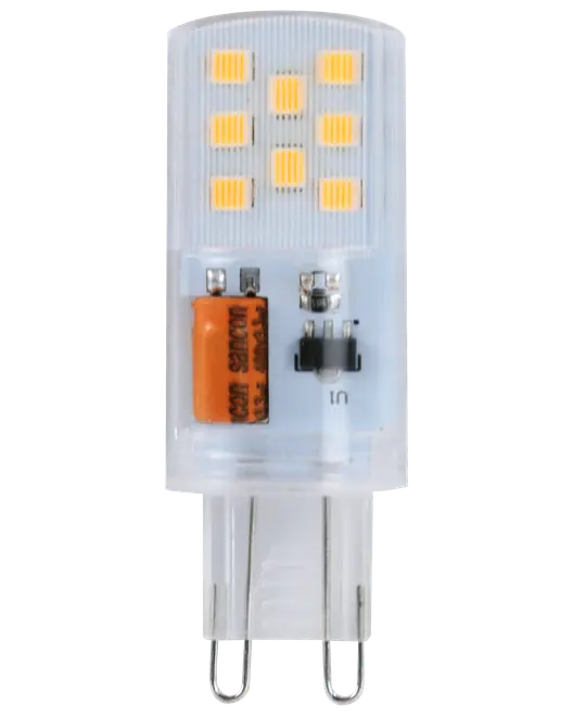 LED-lampa 4W G9 3-pack