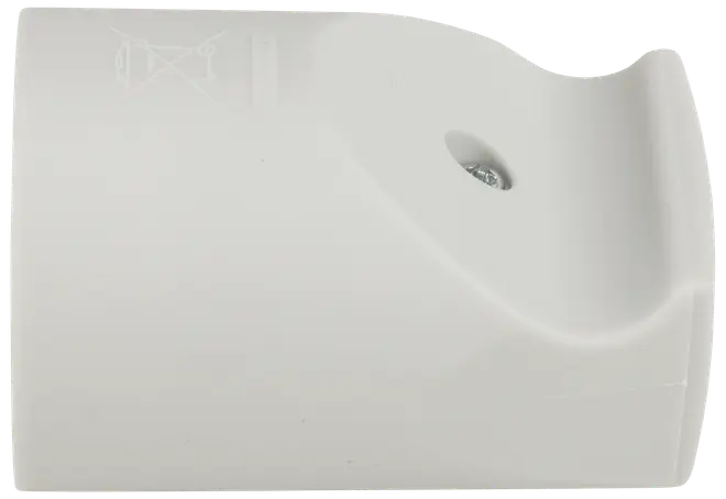 Forlængerled rund - grå