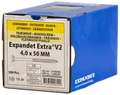 EXPANDET Spånskrue 4 x 50 mm TX20 500 stk.