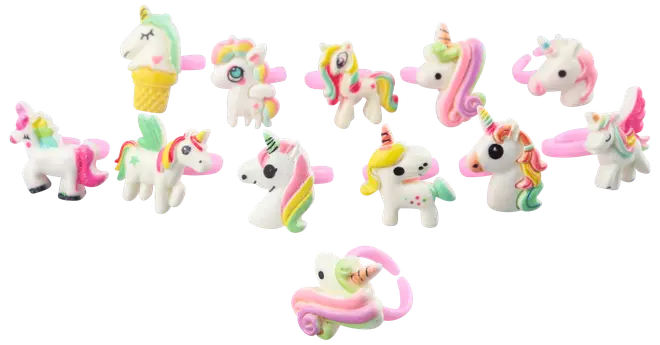 Enhörningsringar 12 st