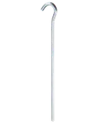 Ståltältpinne rund 18cm 10st