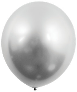 BALLONG SILVERMETALLIC 4 ST