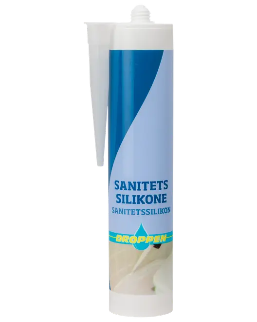 Droppen Sanitetssilikone 300 ml - klar
