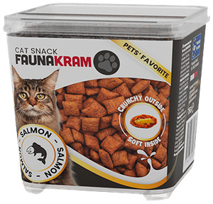 FAUNAKRAM SALMON BITES 75 G