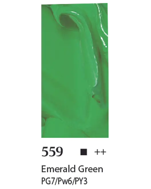 Akrylfärg smaragdgrön 100 ml
