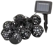 SARTANO Solcellelyskæde 10 kugler