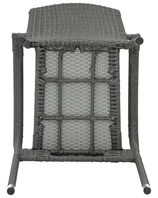 CADIZ stapelbar stol i rotting - grå