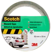 Scotch® Varningstejp svart/gul 50 mm x 33 meter