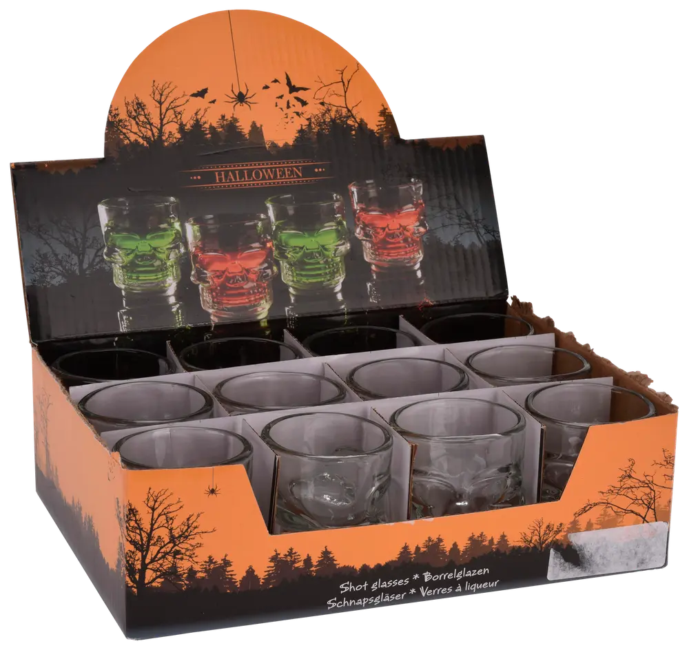 Shotsglas döskalle