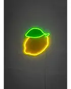 Neonskylt citron