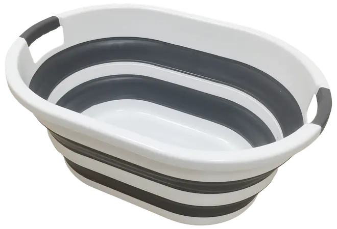 Vasketøjskurv foldbar 24 L