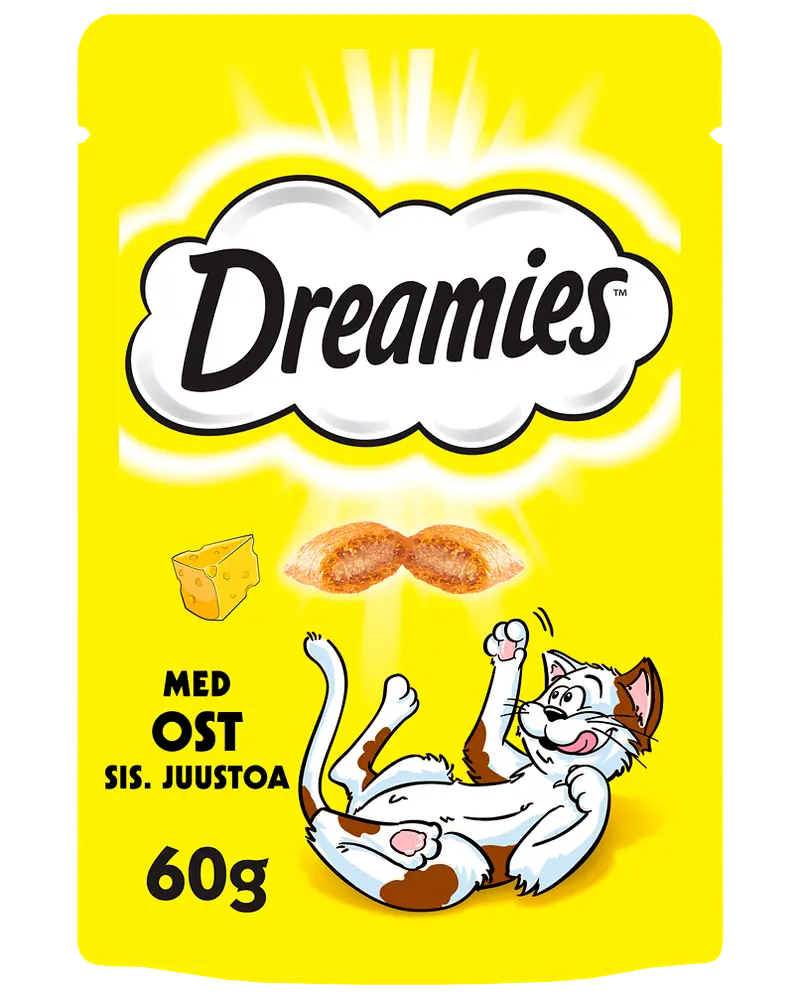 DREAMIES KATTGODIS OST 60G