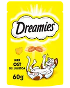 Dreamies Kattesnack med ost 60 g