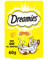 Dreamies Kattesnack med ost 60 g