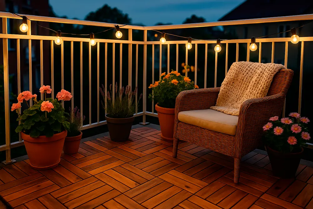 Golvplattor trä 30 x 30 cm, 10-pack