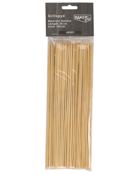 Grillspyd bambus 100-pak