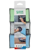 Rengøringssvamp mikrofiber 3-pak