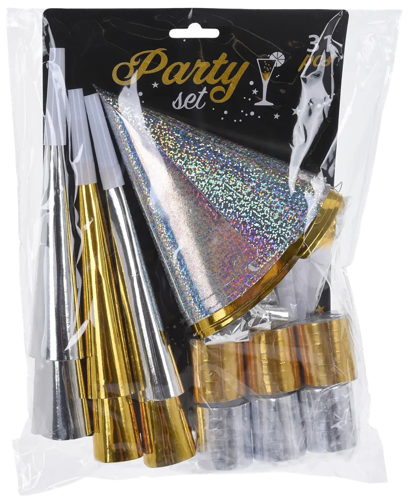 Nyårsset guld/silver 31 delar