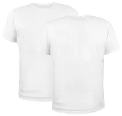 T-shirt vit  2-pack
