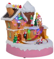 Pepparkakslandskap kakfabrik 