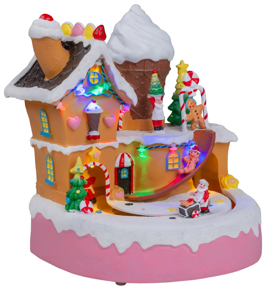 Pepparkakslandskap kakfabrik 