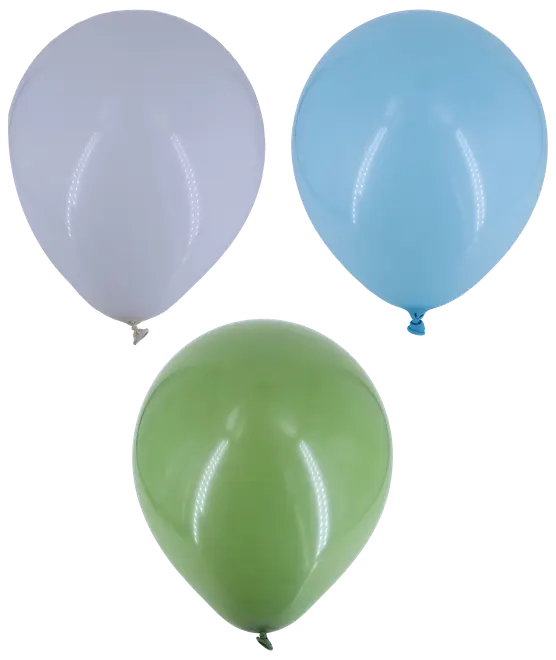 Balloner Blå mix 20-pak