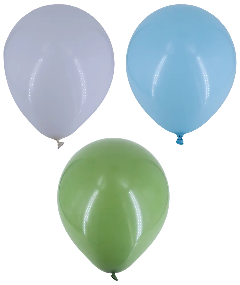 Ballonger blå mix 20-pack