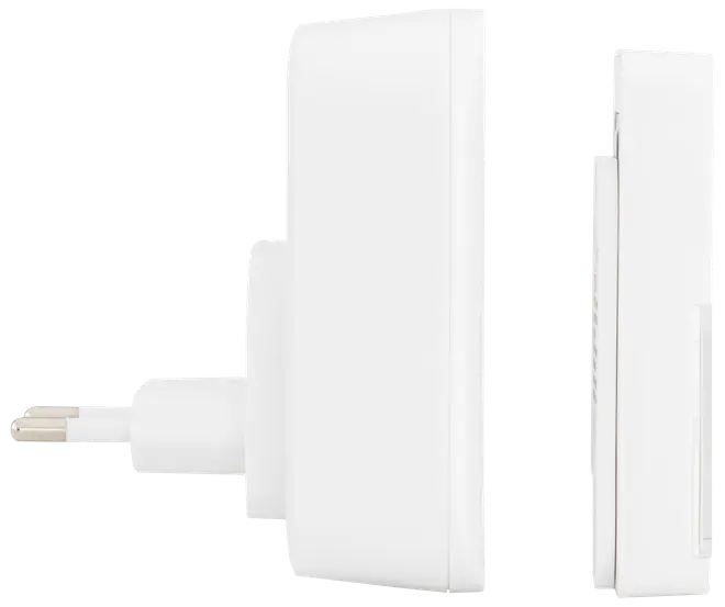 Bärbar trådlös dörrklocka med ljus 