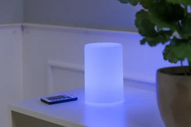 Bordslampa med rgb 15 cm