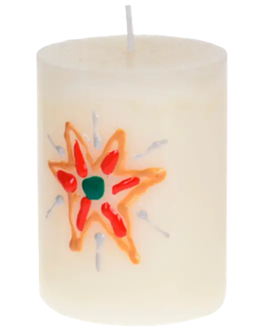 Vokspenne til stearinlys 4-pak