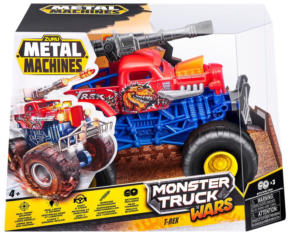 Metal Machines Monster Wheels - assorterede designs